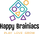 Λογότυπο happybrainiacs- Play love grow